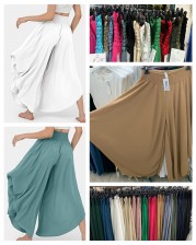 Kalhotové sukně - více barev