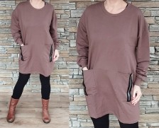 Tunika COMPLETE - vel XL/XXL - čokoládová