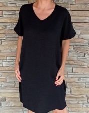 Tunika - šaty DIANA - černé