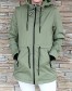 Jarní parka - bunda - zeleno/khaki - vel S-XXL